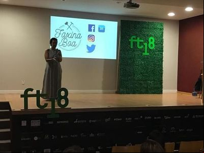 Faxineira faz das redes sociais a sua principal divulgação Faxineira faz das redes sociais a sua principal divulgação