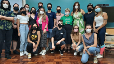 Alunos de Jornalismo da UFN conversam sobre cooperativismo e Comunicação Alunos de Jornalismo da UFN conversam sobre cooperativismo e Comunicação