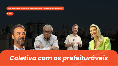 Acadêmicos de Jornalismo da Unisc entrevistam candidatos a prefeito de Santa Cruz do Sul Acadêmicos de Jornalismo da Unisc entrevistam candidatos a prefeito de Santa Cruz do Sul