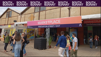 Tradicional Marketplace, do South Summit Brazil, é o lugar mais movimentado do evento Tradicional Marketplace, do South Summit Brazil, é o lugar mais movimentado do evento